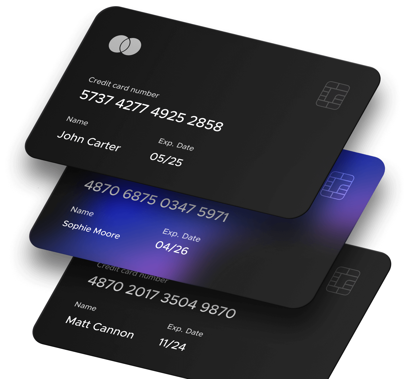 Virtual Credit Cards - Aptonic X Webflow Template